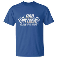 Dad Pit Crew T Shirt Race Car Family Racing Birthday Hosting Parties - Wonder Print Shop
