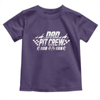 Dad Pit Crew Toddler T Shirt Race Car Family Racing Birthday Hosting Parties - Wonder Print Shop