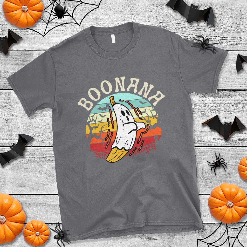 Boonana Cute Ghost Banana Halloween Costume T Shirt - Wonder Print Shop