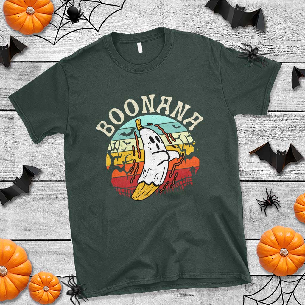 Boonana Cute Ghost Banana Halloween Costume T Shirt - Wonder Print Shop