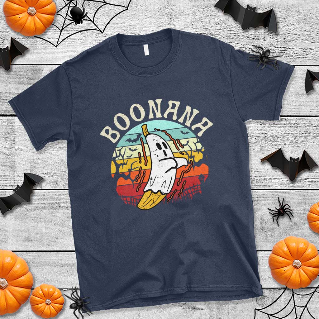 Boonana Cute Ghost Banana Halloween Costume T Shirt - Wonder Print Shop