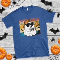 Halloween Boys Kids Ghost Gamer Scary Costume Gaming Men T Shirt Retro Funny Halloween - Wonder Print Shop