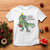 Dinosaur Christmas Tree Rex T Shirt Merry Rex-Mas Xmas Pet Dino Trex Xmas Lights - Wonder Print Shop