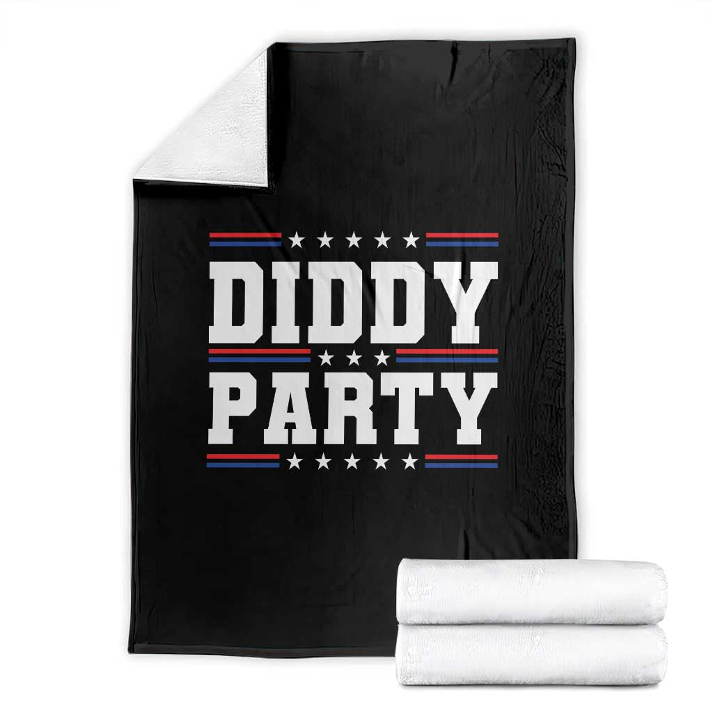 Diddy Party Throw Blanket Funny Offensive Humorous Saying - Wonder Print Shop
