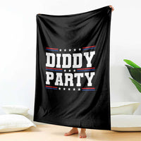 Diddy Party Throw Blanket Funny Offensive Humorous Saying - Wonder Print Shop