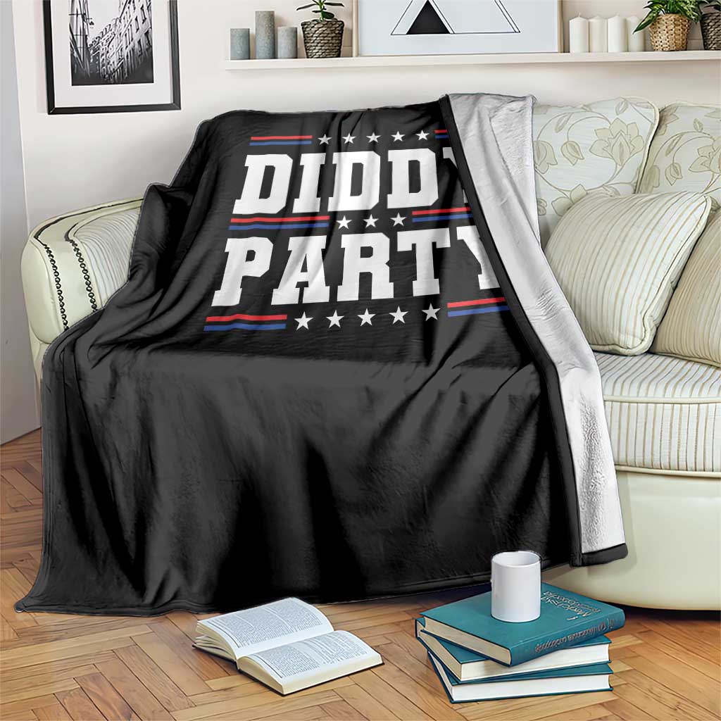 Diddy Party Throw Blanket Funny Offensive Humorous Saying - Wonder Print Shop