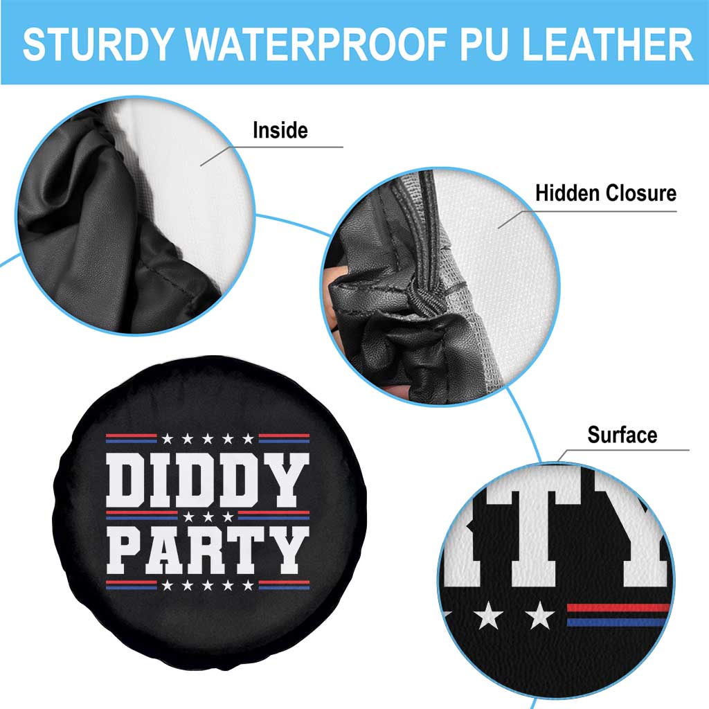 Diddy Party Spare Tire Cover Funny Offensive Humorous Saying - Wonder Print Shop