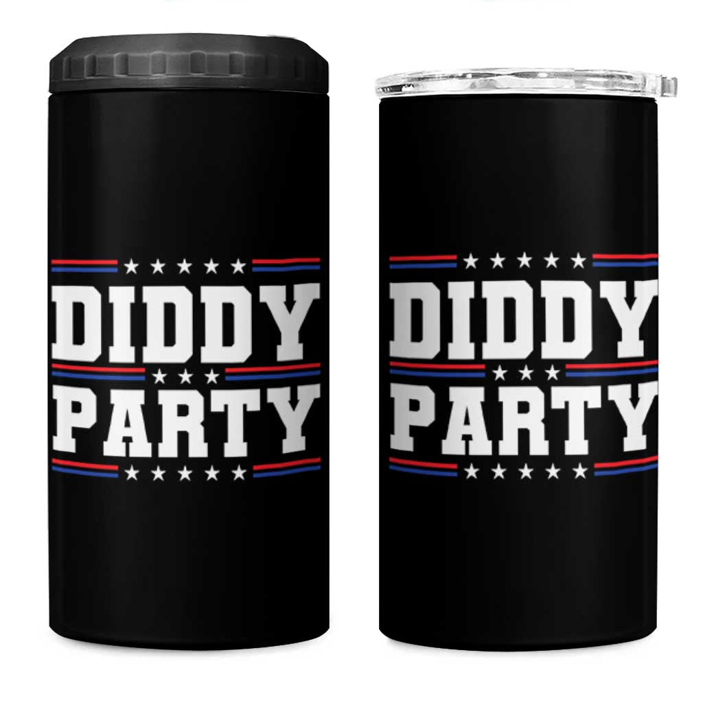 Diddy Party 4 in 1 Can Cooler Tumbler Funny Offensive Humorous Saying - Wonder Print Shop