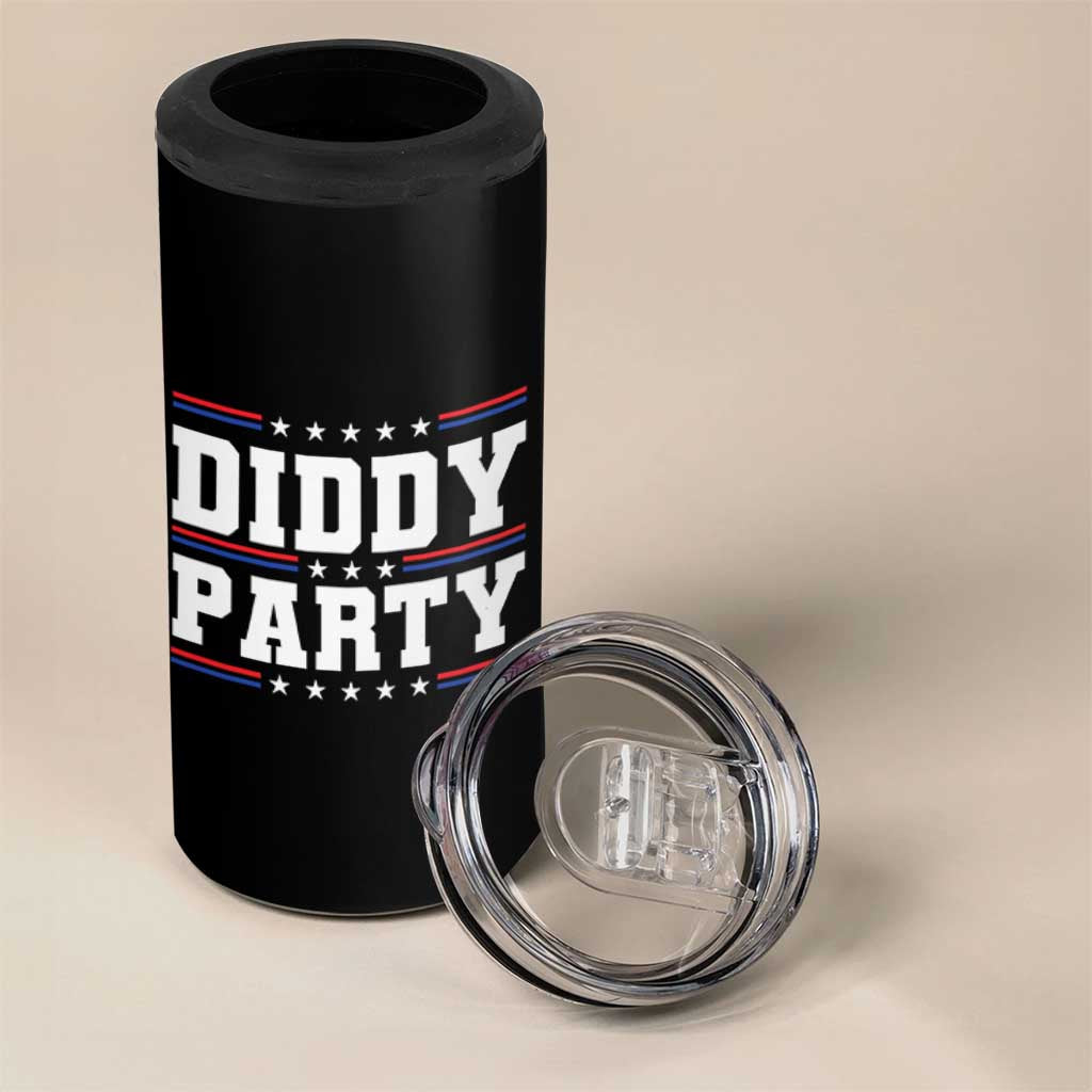 Diddy Party 4 in 1 Can Cooler Tumbler Funny Offensive Humorous Saying - Wonder Print Shop