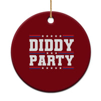 Diddy Party Ceramic Ornament Funny Offensive Humorous Saying - Wonder Print Shop