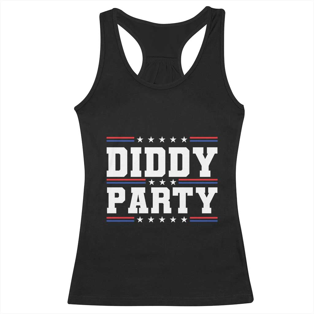 Diddy Party Racerback Tank Top Funny Offensive Humorous Saying - Wonder Print Shop