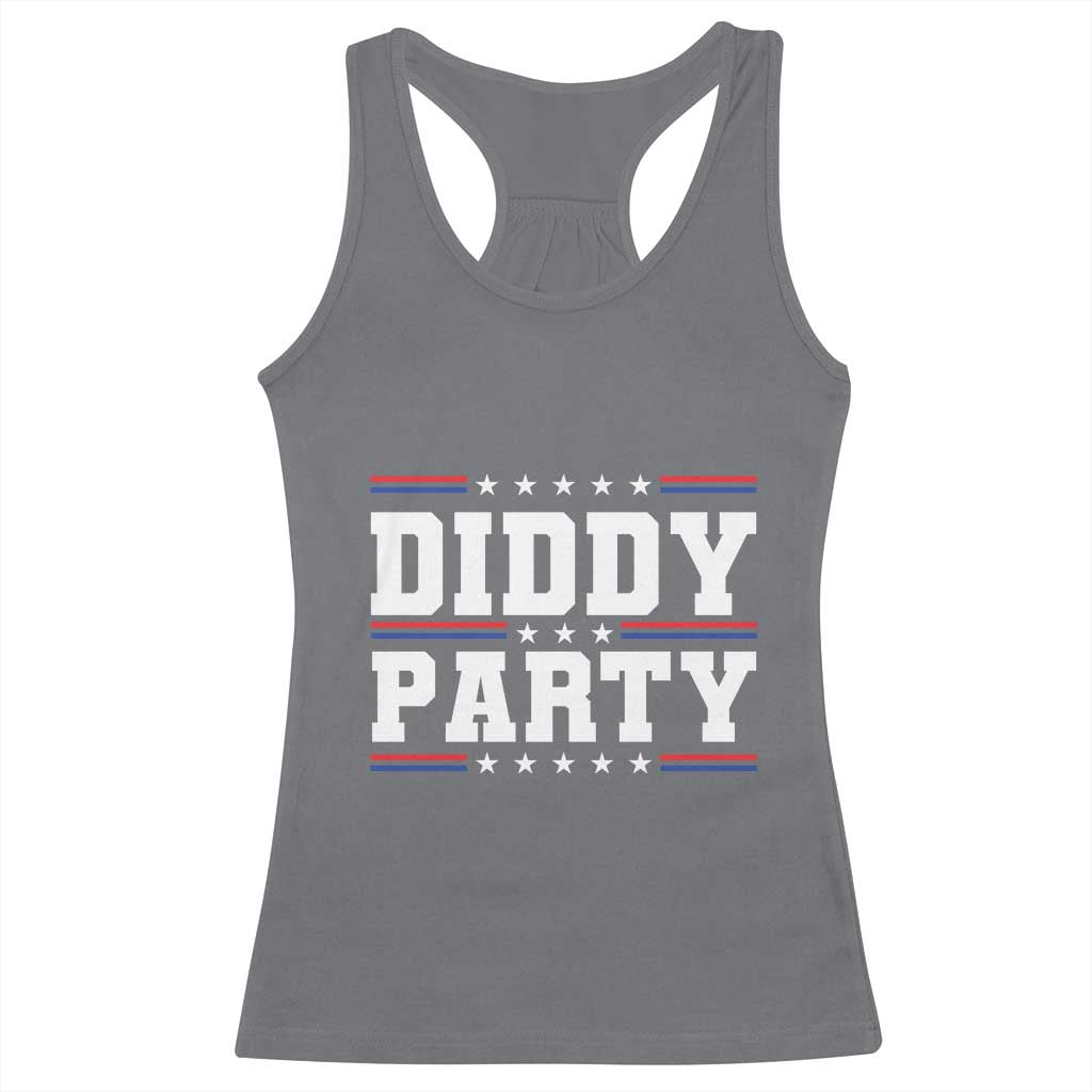 Diddy Party Racerback Tank Top Funny Offensive Humorous Saying - Wonder Print Shop