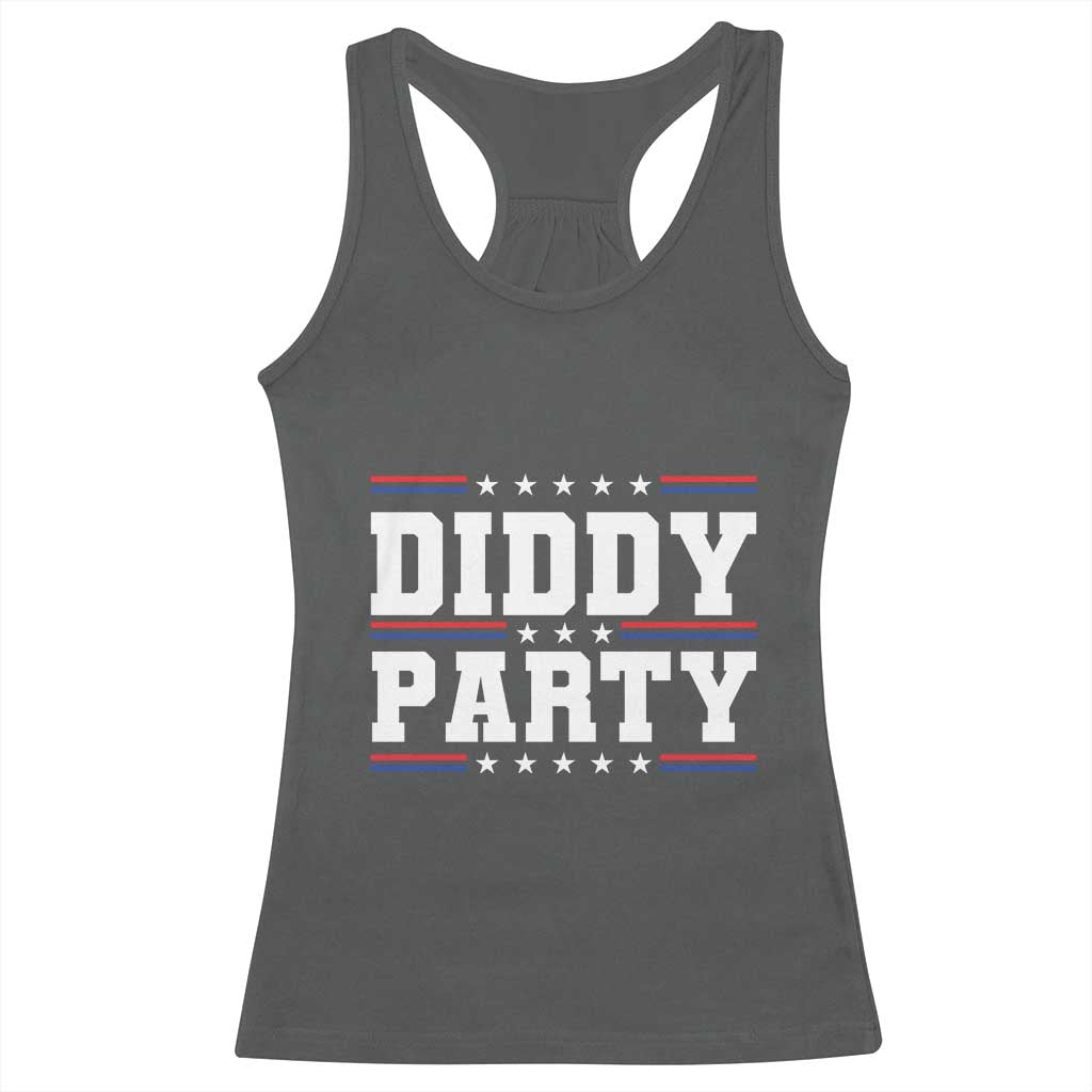 Diddy Party Racerback Tank Top Funny Offensive Humorous Saying - Wonder Print Shop