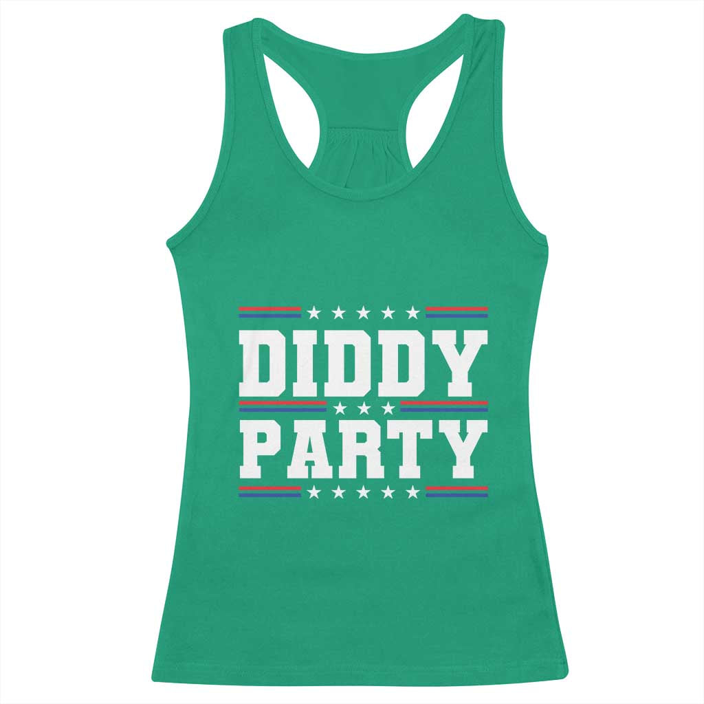 Diddy Party Racerback Tank Top Funny Offensive Humorous Saying - Wonder Print Shop