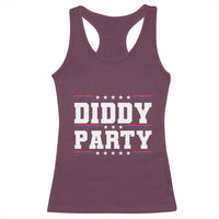 Diddy Party Racerback Tank Top Funny Offensive Humorous Saying - Wonder Print Shop
