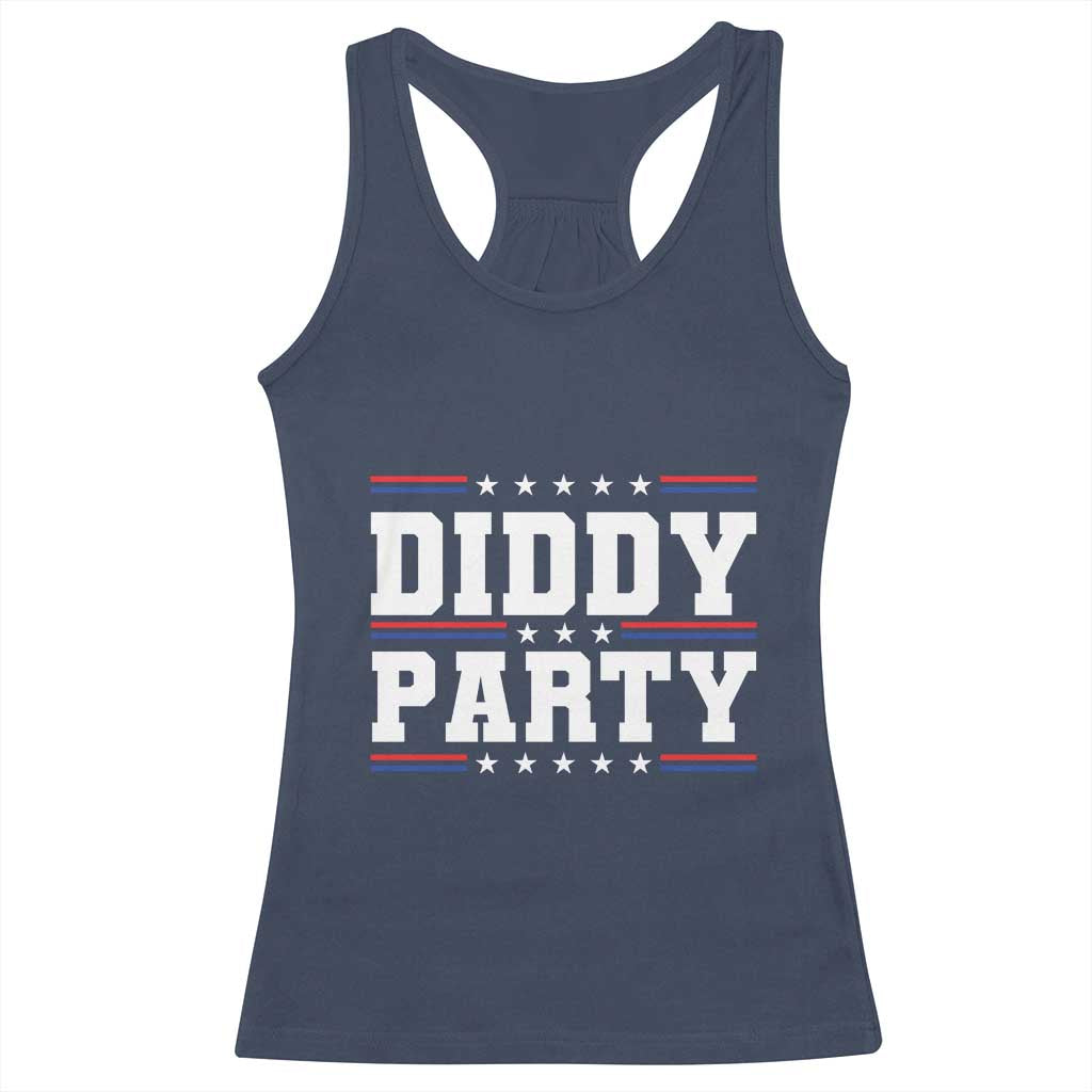Diddy Party Racerback Tank Top Funny Offensive Humorous Saying - Wonder Print Shop