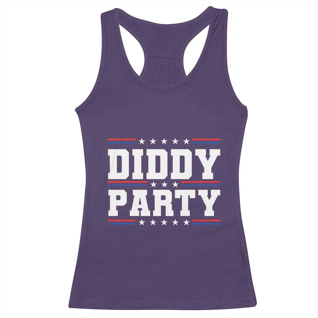 Diddy Party Racerback Tank Top Funny Offensive Humorous Saying - Wonder Print Shop