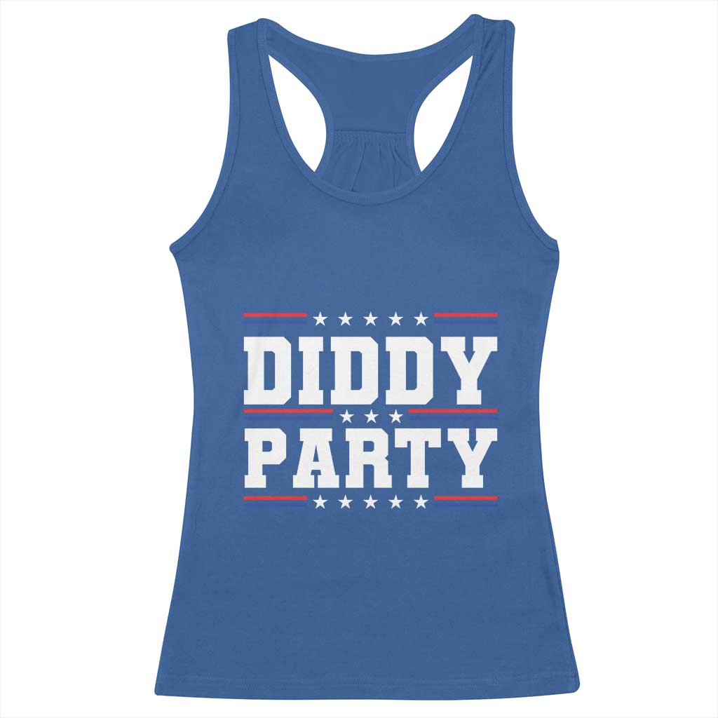 Diddy Party Racerback Tank Top Funny Offensive Humorous Saying - Wonder Print Shop
