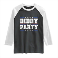 Diddy Party Raglan Shirt Funny Offensive Humorous Saying - Wonder Print Shop