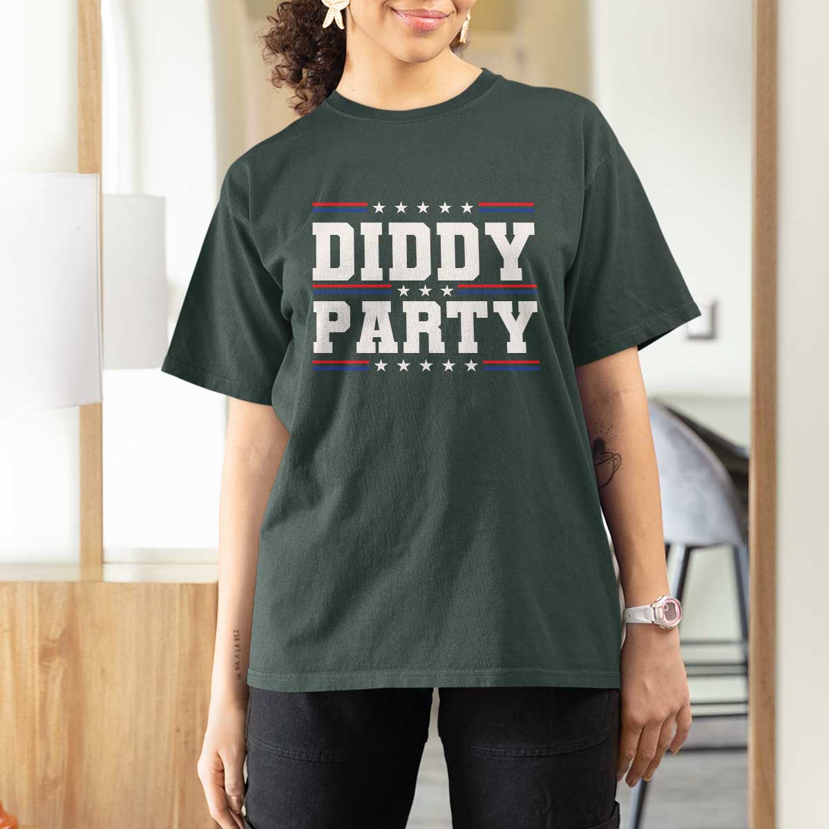Diddy Party T Shirt For Women Funny Offensive Humorous Saying - Wonder Print Shop
