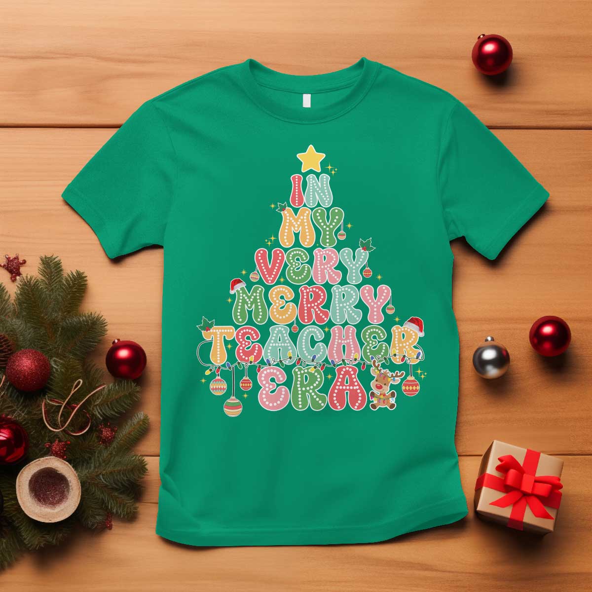 Christmas Teacher T Shirt Teachers Day - Wonder Print Shop