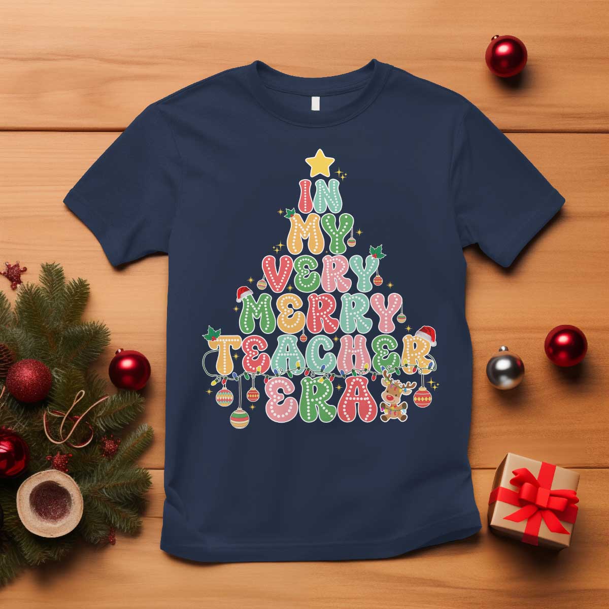 Christmas Teacher T Shirt Teachers Day - Wonder Print Shop