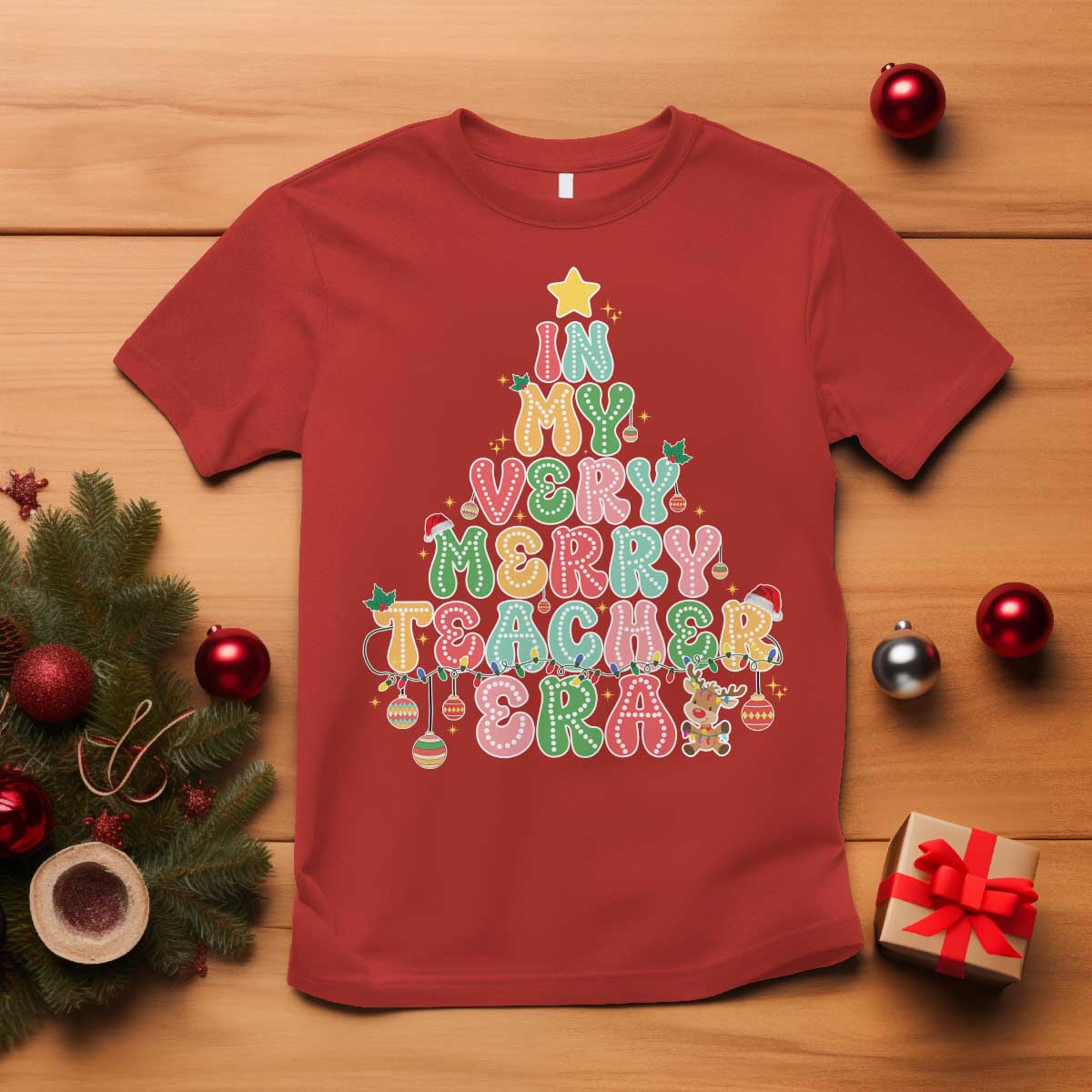 Christmas Teacher T Shirt Teachers Day - Wonder Print Shop