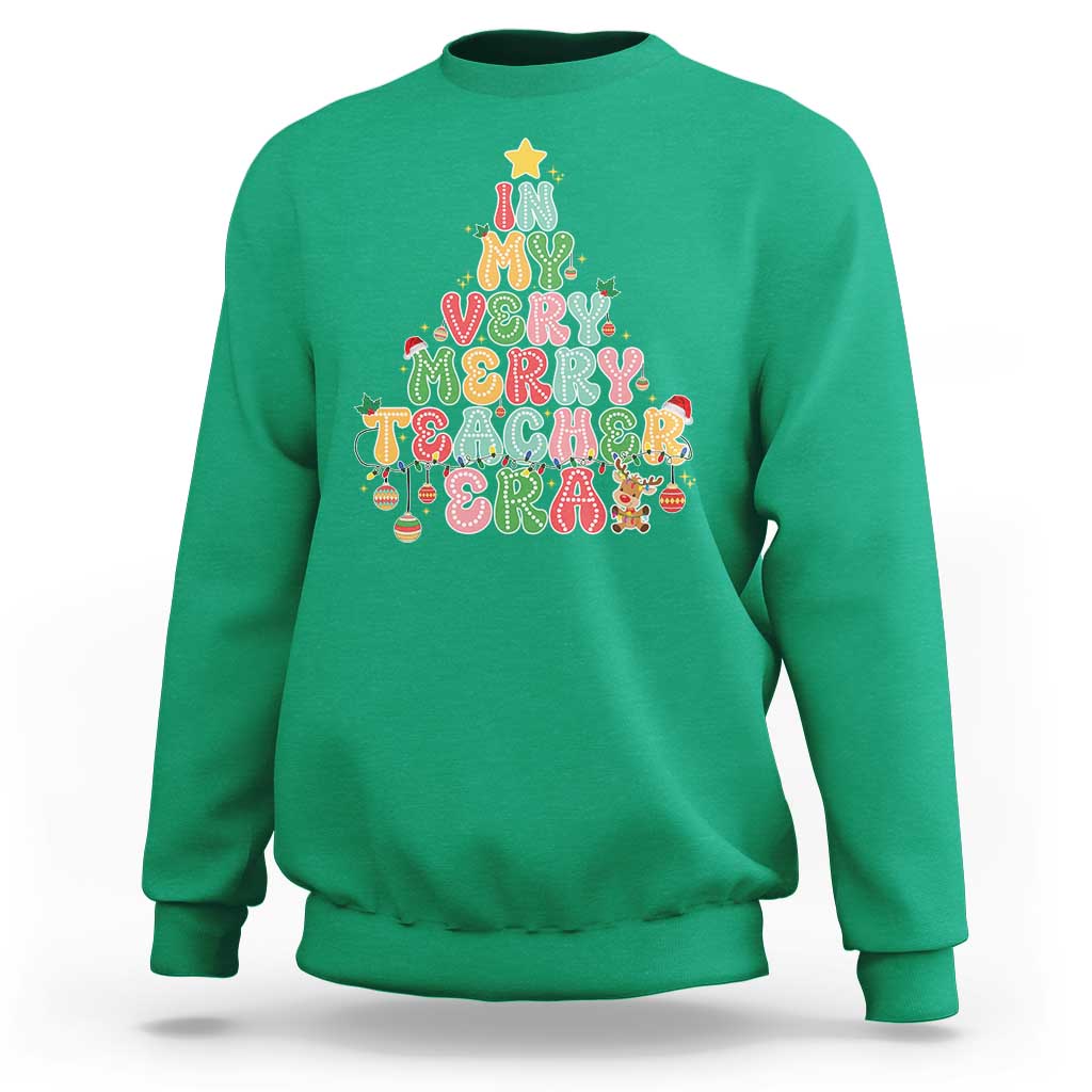 Christmas Teacher Sweatshirt Teachers Day - Wonder Print Shop