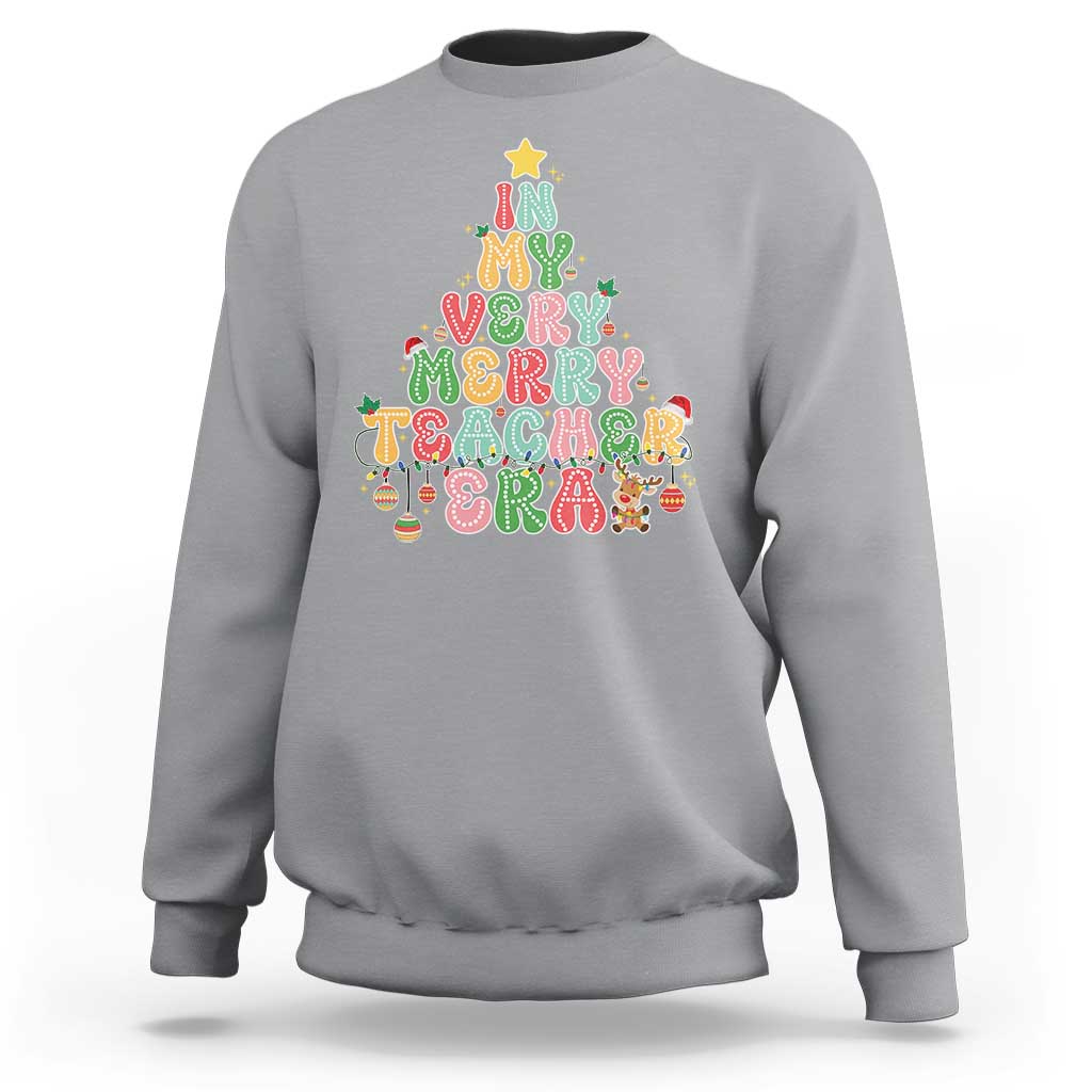 Christmas Teacher Sweatshirt Teachers Day - Wonder Print Shop