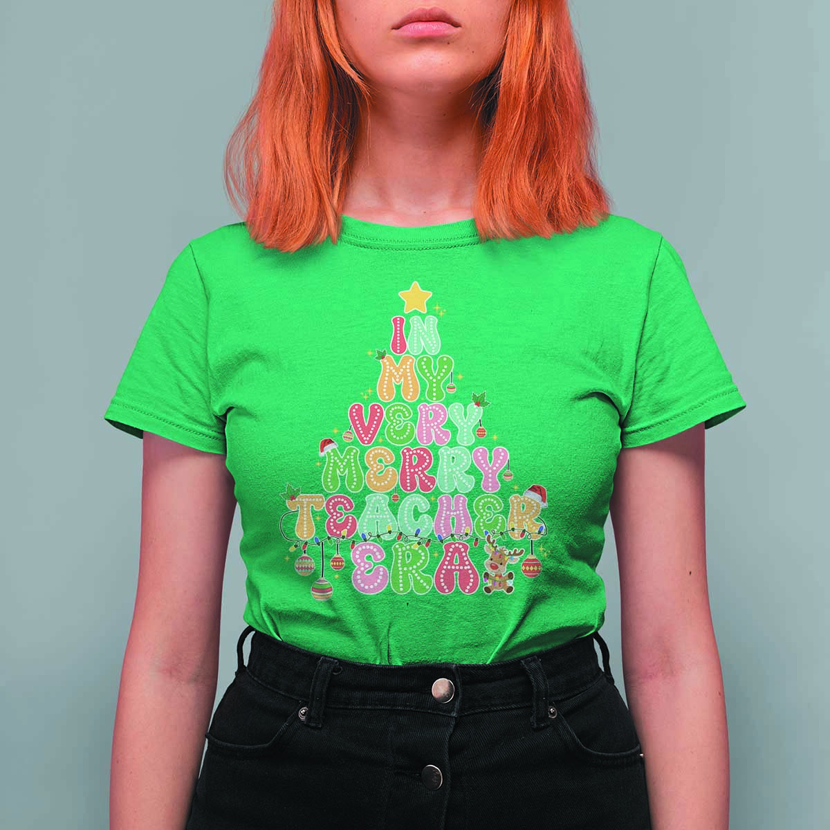 Christmas Teacher T Shirt For Women Teachers Day - Wonder Print Shop