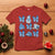 Coquette Bow Christmas T Shirt Cozy Winter Xmas Gift Blue Holiday - Wonder Print Shop