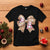 Gingerbread Coquette Bow Christmas T Shirt Cute Snowman Girly Xmas Gifts For Her - Wonder Print Shop