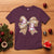 Gingerbread Coquette Bow Christmas T Shirt Cute Snowman Girly Xmas Gifts For Her - Wonder Print Shop