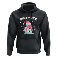 Bougie Snowman Hoodie Pink Christmas Xmas Gifts