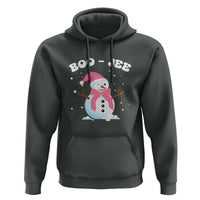 Bougie Snowman Hoodie Pink Christmas Xmas Gifts