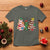 Christmas Cake Tree Bow T Shirt Tis The Season - Wonder Print Shop