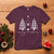 Merry & Bright Christmas Trees T Shirt Chic Winter Shirt Cute Holiday Tee Xmas Gift - Wonder Print Shop