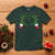 Christmas Skeleton Heart Hands T Shirt - Wonder Print Shop