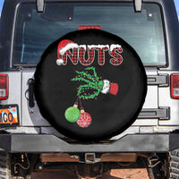 Funny Couples Christmas Spare Tire Cover Chest And Nuts Matching Holiday Skeleton Hand - Wonder Print Shop