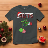 Funny Couples Christmas T Shirt Chest And Nuts Matching Holiday Skeleton Hand - Wonder Print Shop