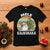 Vintage Cute Mele Kalikimaka Christmas T Shirt Funny Snowman Palm Tree Beach Tropical Xmas Gift Family Holiday - Wonder Print Shop