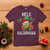 Hawaii Christmas T Shirt Mele Kalikimaka Hawaiian Pineapple Xmas Lights Santa Hat - Wonder Print Shop