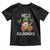 Hawaii Christmas Toddler T Shirt Mele Kalikimaka Hawaiian Pineapple Xmas Lights Santa Hat