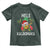Hawaii Christmas Toddler T Shirt Mele Kalikimaka Hawaiian Pineapple Xmas Lights Santa Hat