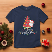 Mele Kalikimaka Hawaiian Christmas In July Hawaii Santa T Shirt Watermelon Summer Tree Tropical Xmas Gift Family Holiday - Wonder Print Shop