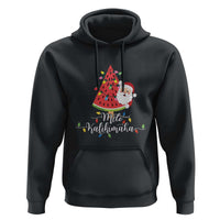 Mele Kalikimaka Hawaiian Christmas In July Hawaii Santa Hoodie Watermelon Summer Tree Tropical Xmas Gift Family Holiday