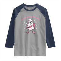 Pink Christmas Tree Cake Raglan Shirt Out Here Lookin Like A Snack Boujee Xmas