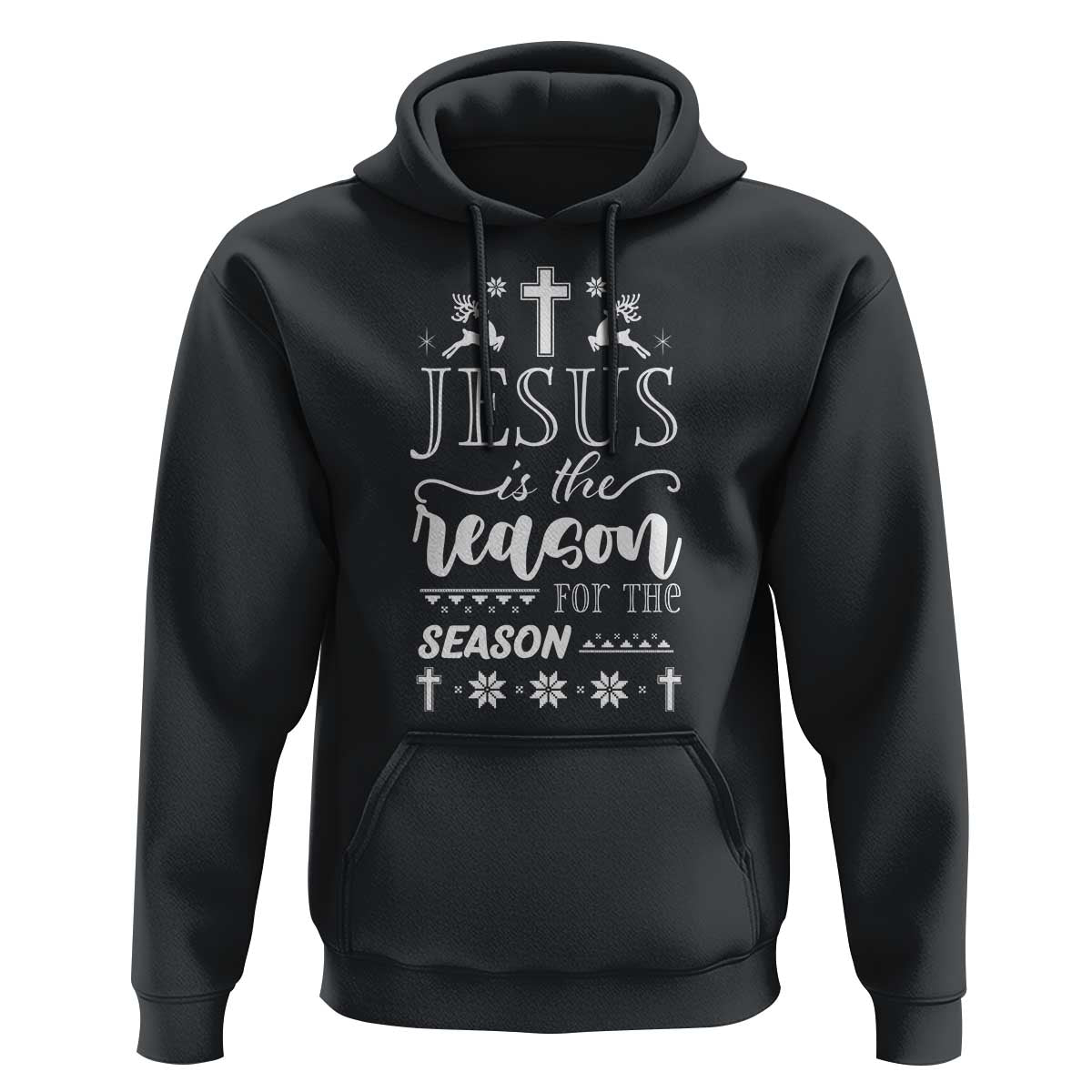 Christian Christmas Hoodie Jesus Is The Reason For The Season Xmas Faith
