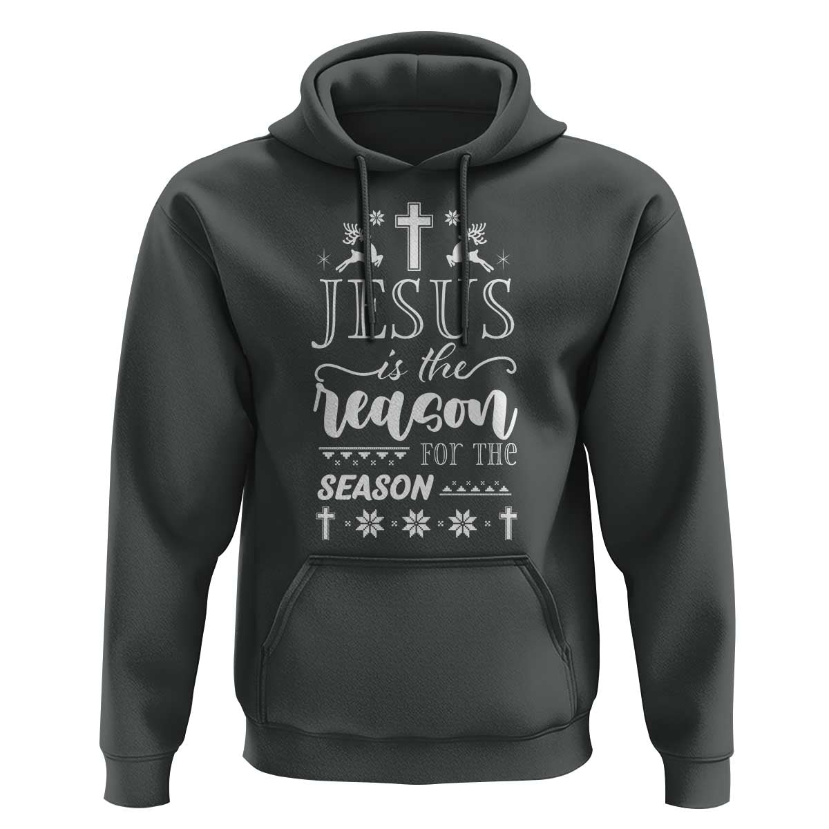 Christian Christmas Hoodie Jesus Is The Reason For The Season Xmas Faith