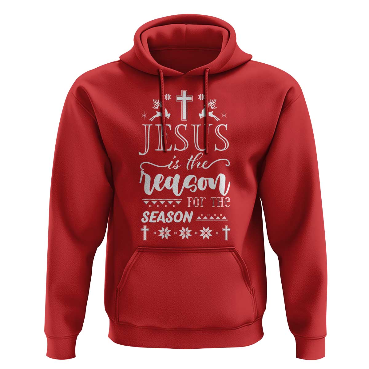 Christian Christmas Hoodie Jesus Is The Reason For The Season Xmas Faith
